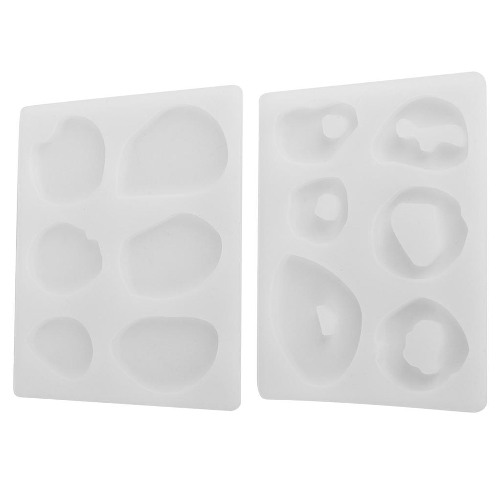 Reusable DIY Silicone Mold Jewelry Handicraft Pendant Making Irregular Mold Accessory