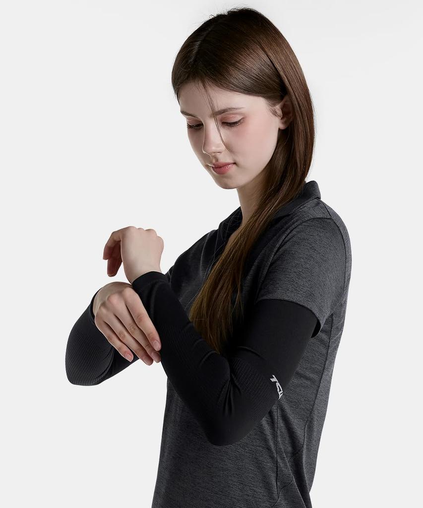 Tesla Arm Covers for Men and Cool to the UV Perfect for Outdoor and Sun Tattoo Solid Women, Touch, Sweat-Wicking, Quick-Drying, Protection, UPF50+,