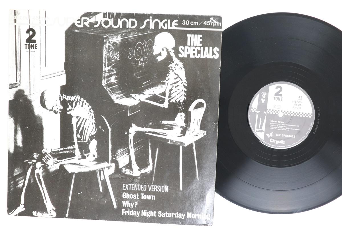12inch Record SPECIALS  Ghost Town Extended Version 600395 TWOTONE 1981 Germany Rock Used
