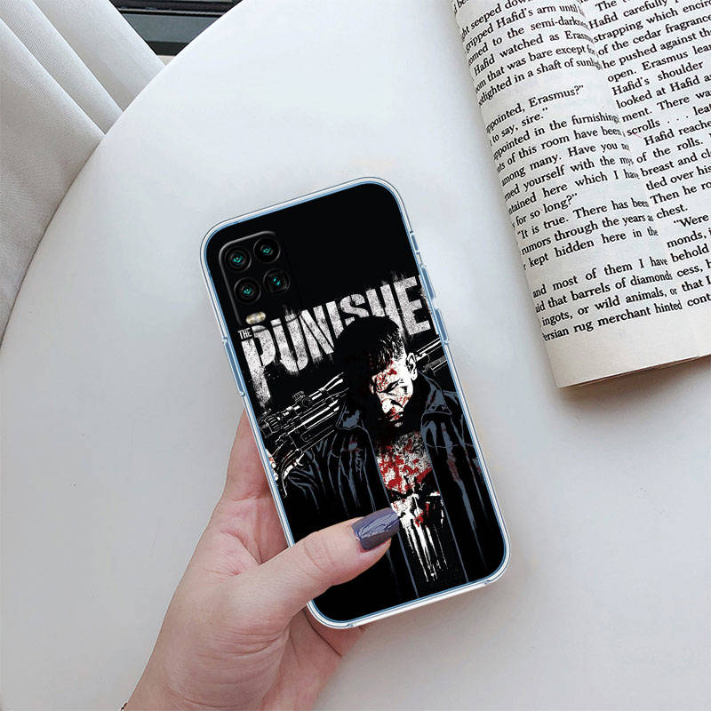 

JO54 Чохол для телефону The Punisher для Motorola G34 G32 G31 G14 G84 G62 E32 G24 G72 G71 G73 G85 G200 G60S G60 G52 G51 G50 G42 G41 G32 G30 Moto G14 гагат