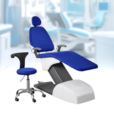 Set da 4 Pezzi Coprisedile Unità Dentale Pelle PU Completa Elastico Impermeabile Maniche Sgabello Dentista Attrezzatura Dentista Laboratorio Odontoiatrico