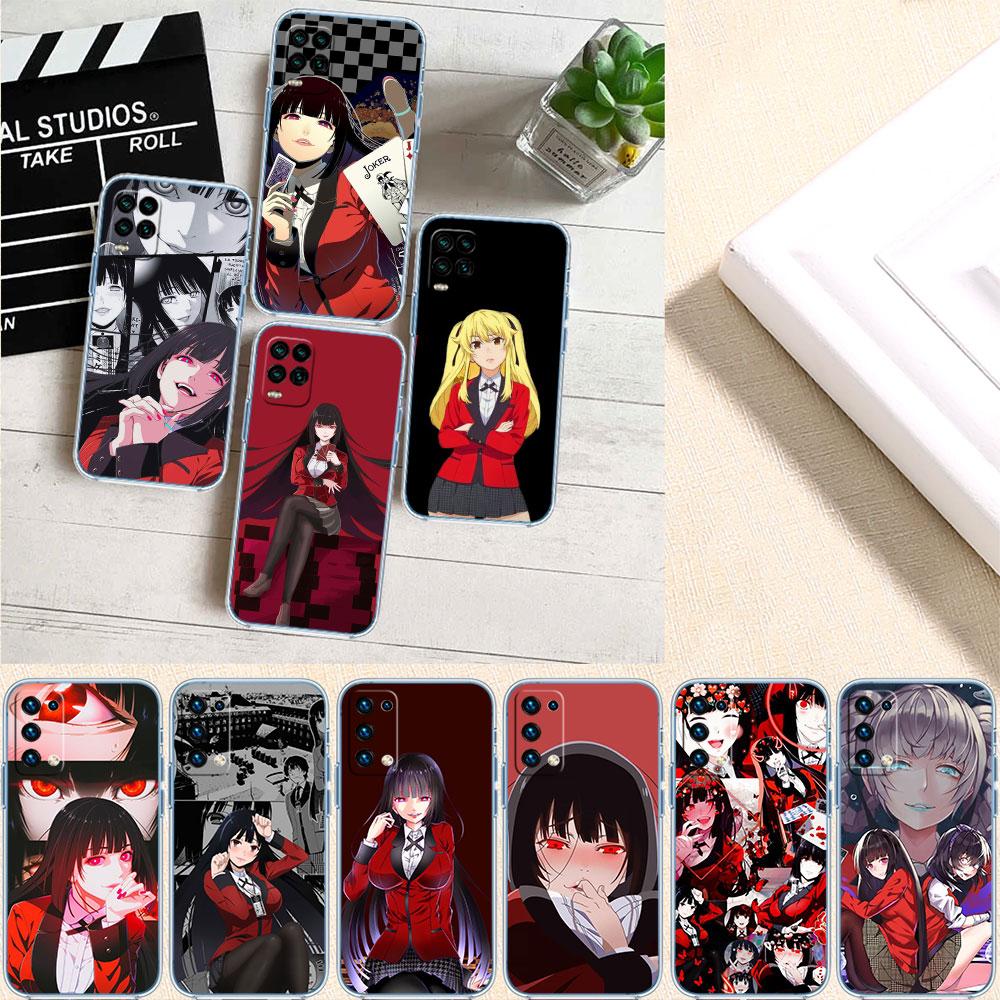 PP42 Kakegurui Transparent Phone Case for Motorola Moto G40 G04 G05 One Ace Action  Fusion + Plus Hyper Macro Vision Zoom