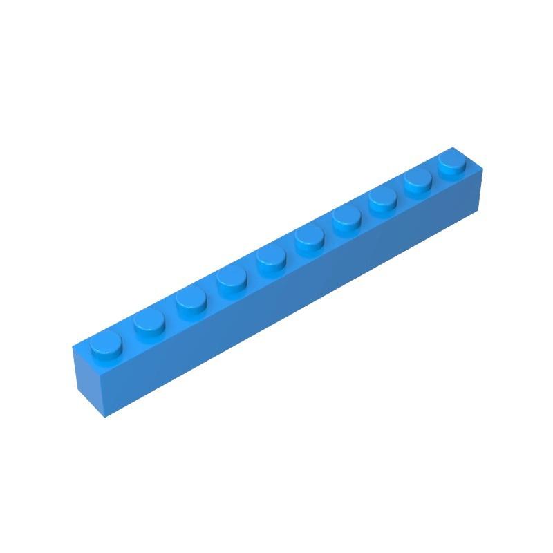 10pcs 6111 Brick 1 X 10 Collections Bulk Modular GBC Toys For Technical MOC Set DIY Compatible Sale Buildings Block