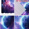 2D Flat Photography Backdrop Party Backdrop Colorful Cosmic Nebula 100% Polyester Family Party Decoration for Bedroom Wall