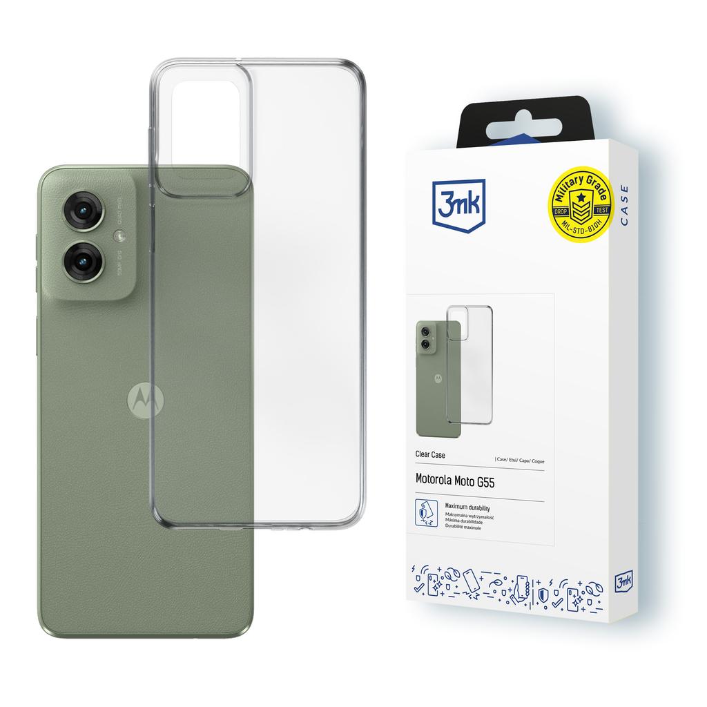 Motorola Moto G55 5G - 3Mk Clear Case
