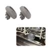 Yousheng 1 Pair Dishwasher Rack Roller Compatible for Miele G Series, Professional Dishwasher Rack Roller, Replacement Wheel for Lower