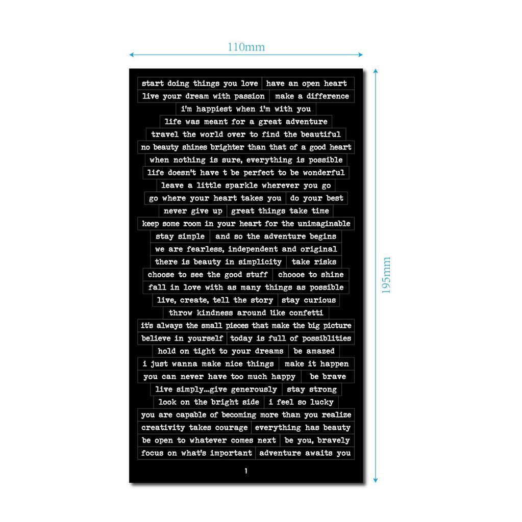 Morse 406Pcs Vintage Small Talk Text Collection Stickers Diy Scrapbooking Diary Album Happy Plan Gift Decoration