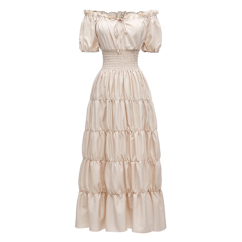 Medieval Renaissance Ladies' Long Costume Dress for Halloween Role Play