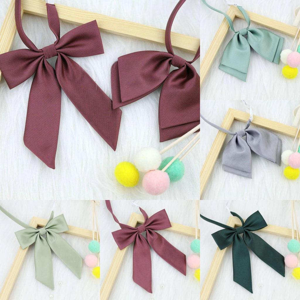 School Uniform Collar Flower With Satin Ribbon For Girls And Teens