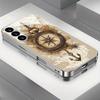 Electroplated Gold New Phone Case for Samsung Galaxy S26 Ultra S25 Plus S24 S23 S22 Fe Tempered Glass Artistic Texture Patterns