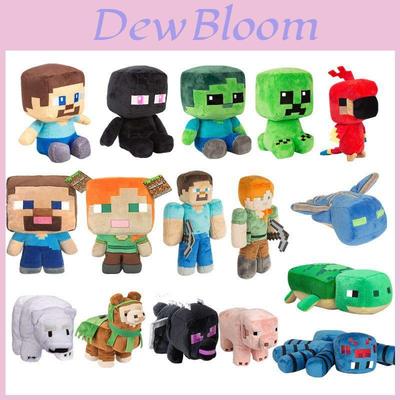 Minecraft Weiches Plüschtier Tier Stofftier Pixelpuppe Geschenk für Kinder