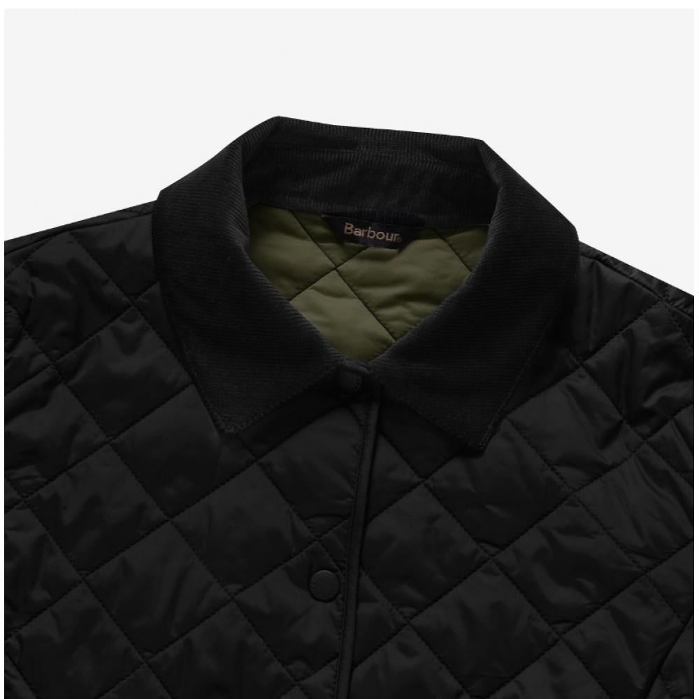 Barbour Lqu1012 Bk91 Devron Diamond Qualting Women Jacket