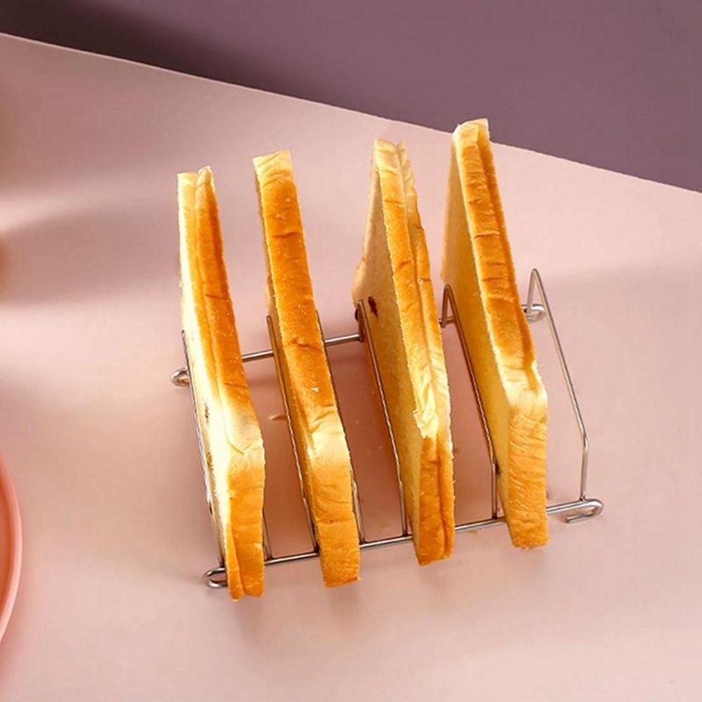 Home Organizer Kitchen  Supplies Loaf  Stand Toast Bread Rack Baking  Tools Air Fryer Accessories