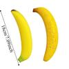 2pcs Kneading Banana Squeeze Toy Slow Rebound Pinch Decompression Toy  Practical Jokes