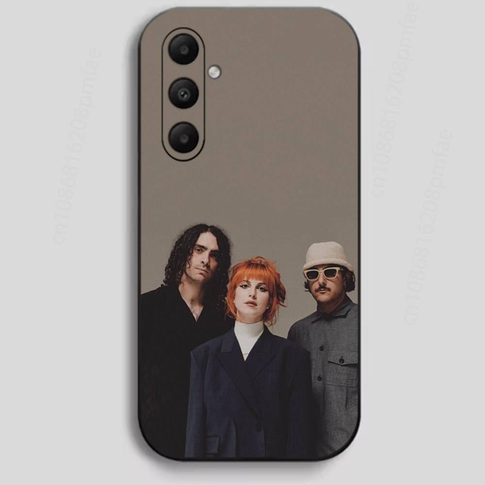 P-ParamoreS Band Phone Case for Samsung Galaxy A73,23,53,33,24,72,22,52,32,54,A34 Soft Cover