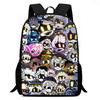 Printed Inorganic Killer Murder Drones School Bag, Cartoon Backpack Boys And Girls
