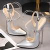 Women's Single Shoes High Heels Women's Large Size Fashion Nightclub Sexy Heel High Heels WZ