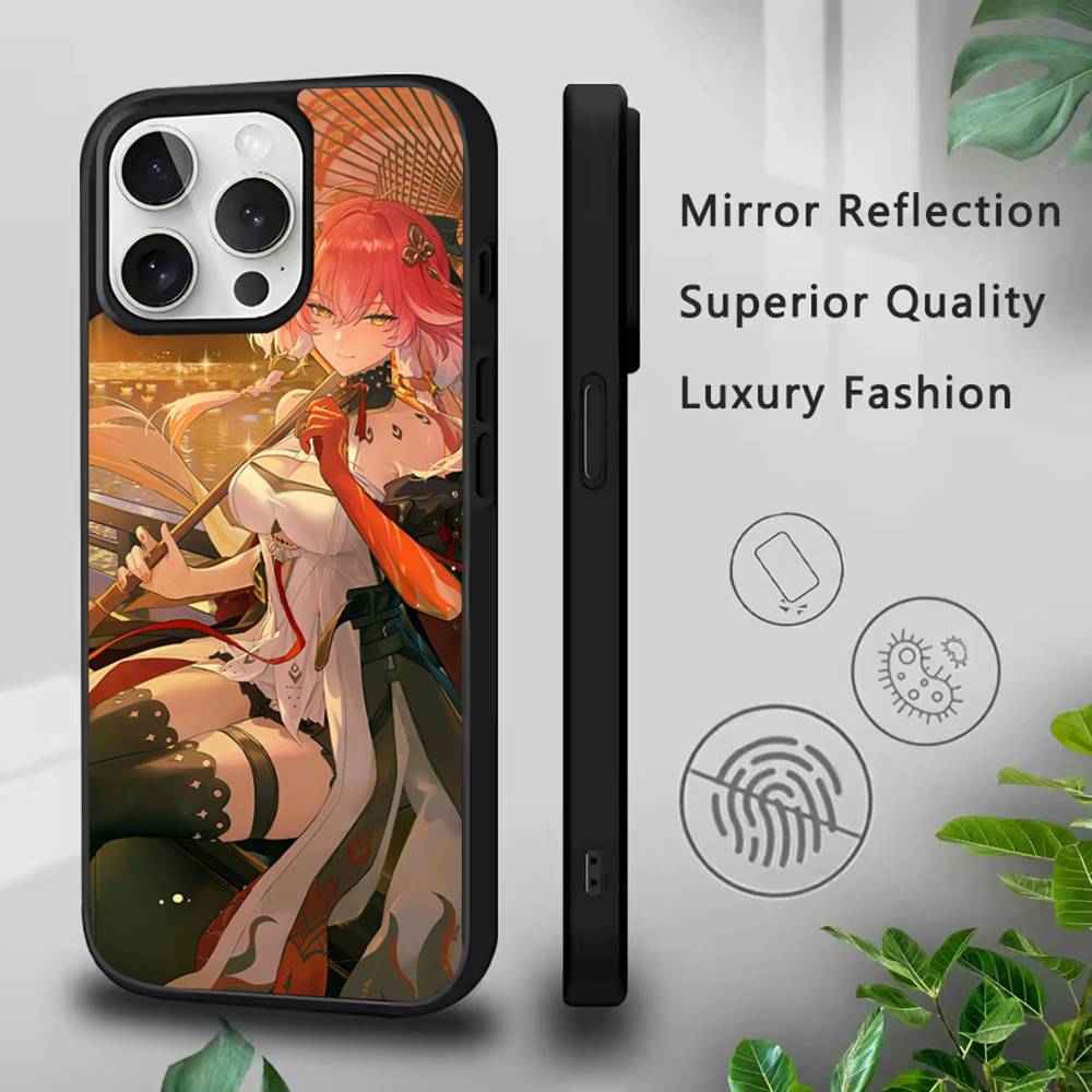 

Wuthering Waves C-Changli Phone Case For iPhone 17,16,15,14,13,12,11,Pro,Max,Plus,Mini,SE4,E Magnetic Magsafe Wireless Charging iPhone14Plus
