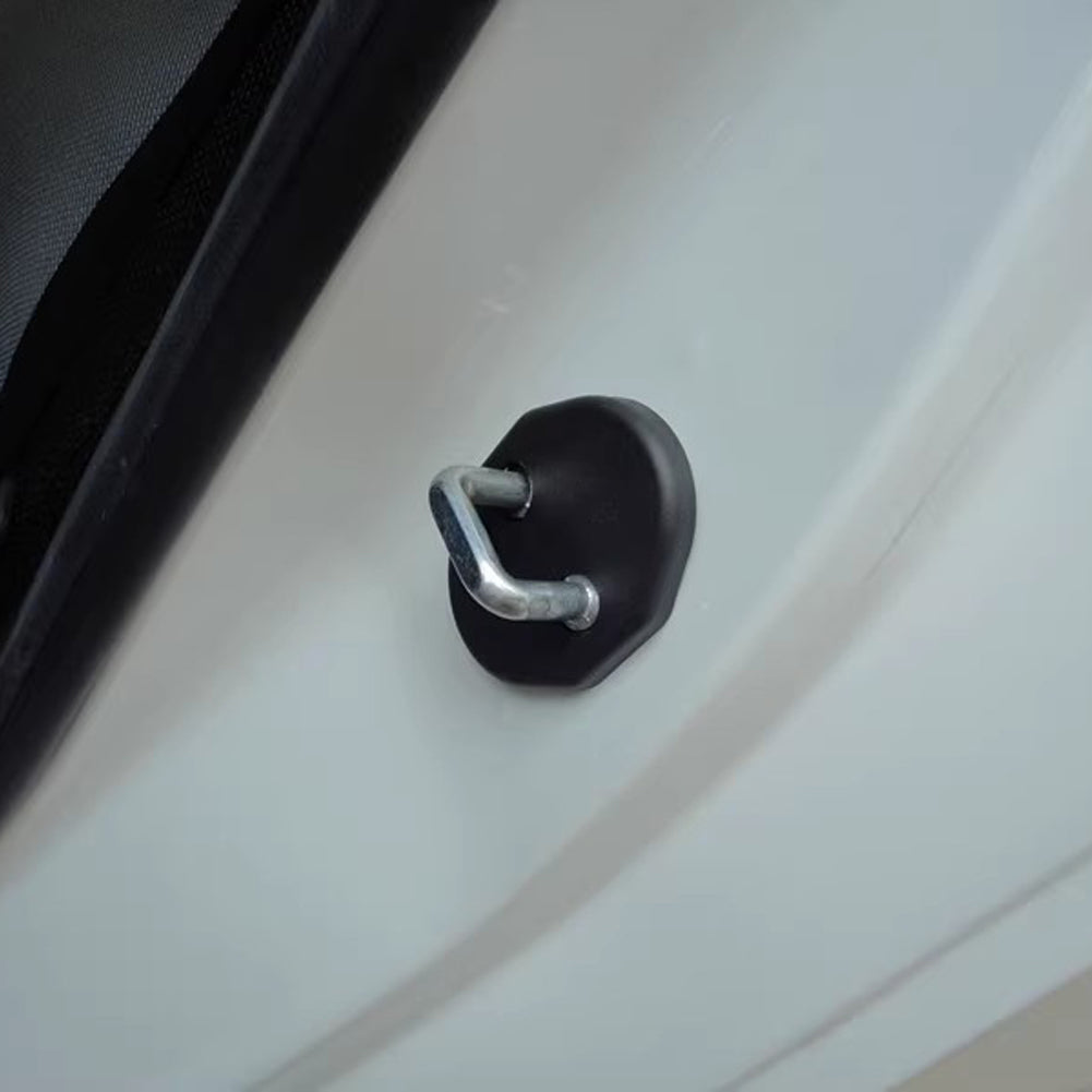 4Pcs Car Door Lock Cover Door Stopper Covers Accessories for Mazda 2 3 5 6 8 CX-4 CX-5 CX-7 CX-9 Door Stopper Protection Covers