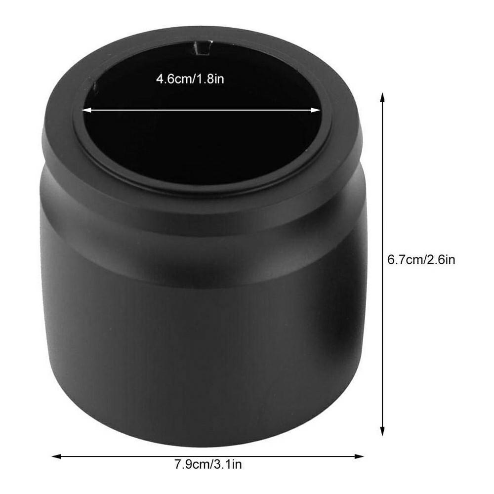 58mm Coffee Dosing Cup Anti Rust Aluminum Alloy Espresso Grounds Collector ( BPA Free, No FDA )