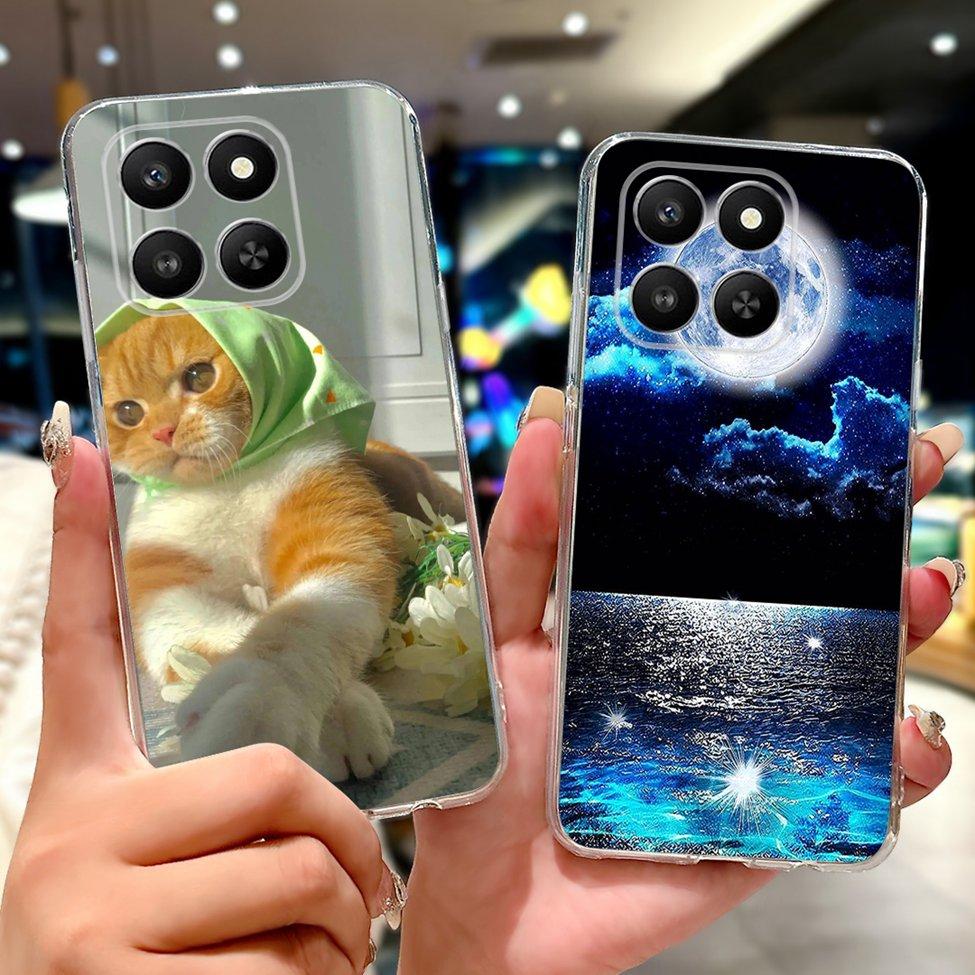 5G For Honor LGN-NX1 Case For Honor 400 Smart Cover Clear Luxury Butterfly Love Fashion Flowers Cool Lion Funny Painted Casing