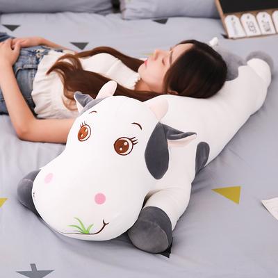 Non-Toxic 110Cm Large Size Cute Cows Stuffed Plush Toy Comfortable Soft Toy For Birthday Present