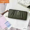 K-PARTS VASKA by moz Roxy Round Zipper Long Wallet, Moz VASKA Moose Wallet, Multi-functional with Card Slots, Perfect Gift for Women, Girls, and