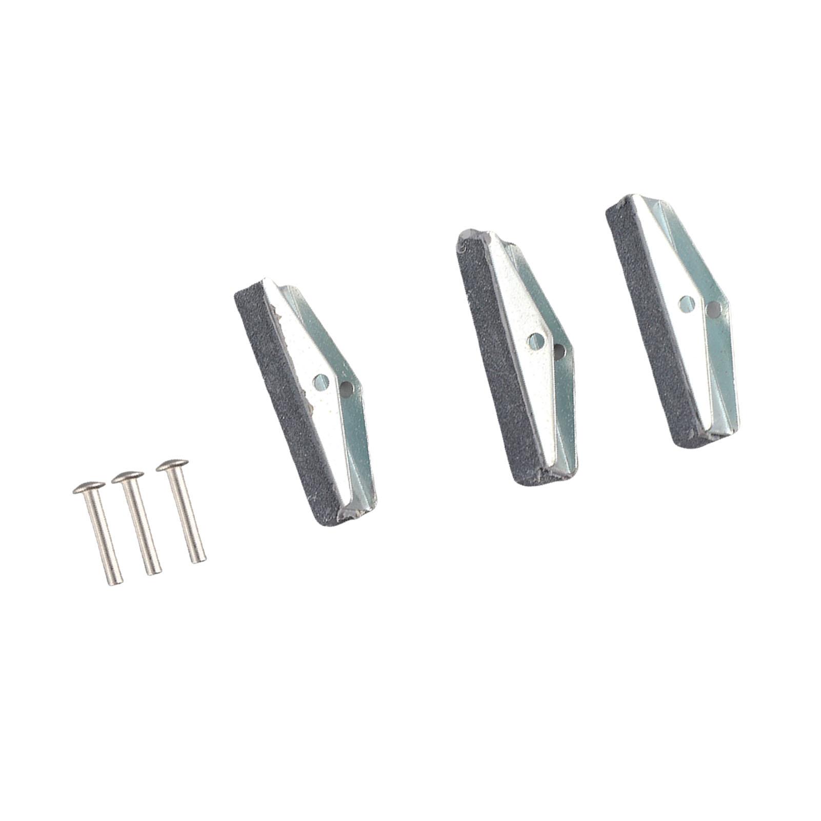 

3PCS Engine Cylinder Hone Stone Heavy Duty Sturdy Construction 3 Jaw Cylinder Honing Stones Tool 1‑1 8 inch