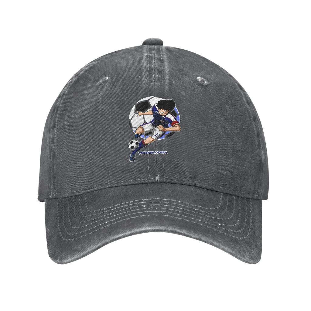 Captain Tsubasa Tsubasa Ozora Drive Shoot Summer Trucker Hat For Unisex-Teens  Y2k Funny Tennis Skate Sun Snapback Cap