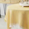 Herbst Tischdeko Baumwolle Tischdecke Quadratisch Klein/Fransige Tischdecke/Kaffeetischdecken/Beistelltischabdeckungen Für Tischdekoration