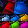LED Colorful Flashing Interior Ambient Lighting Infrared Sensing Welcome Light Car Door Lights