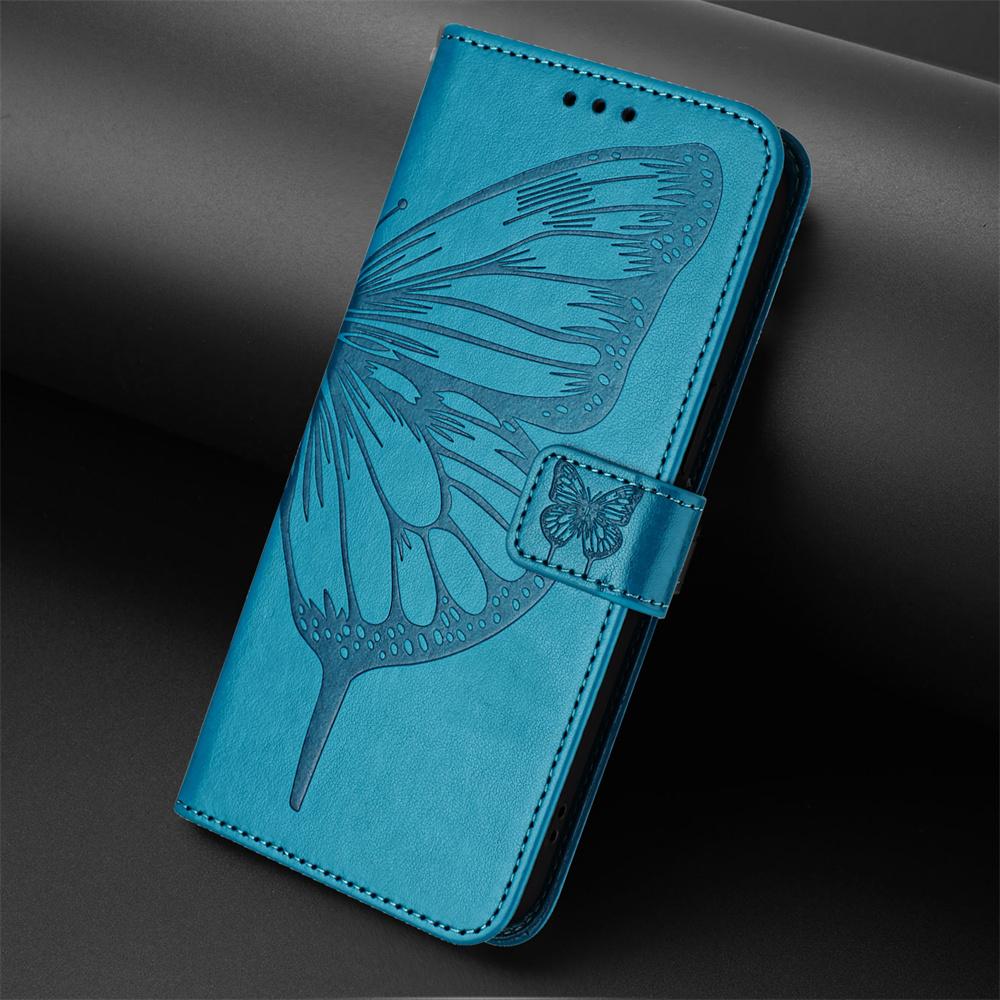 Fashion Butterfly Flower Magnetic Flip Leather Wallet Case for Poco F8 Pro F8 Ultra F7 F7 Pro F6 F6 Pro F5 F5 Pro Cover