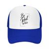 Be True Not Perfect Lettering Mesh Baseball Cap Casual Hat Outdoor  For Womens Unisex FeUnisex