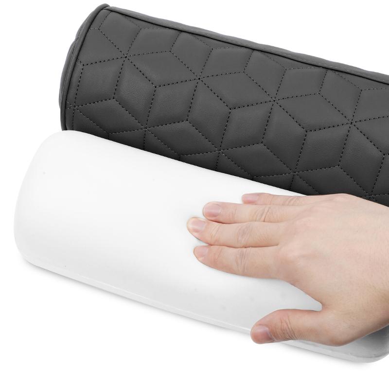 Car Neck Pillow Cylindrical Headrest Support Memory Foam For Subaru Impreza Legacy WRX STI BRZ Forester XV Outback Valve Cap Y17