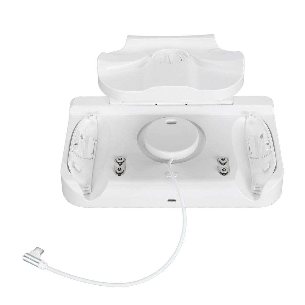 VR Charging Station USB C Fast Charging Multiple Prevention with 2 Rechargble Batteries VR Hdset Controller Charging Dock for   3