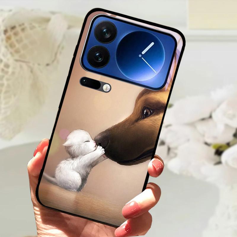 For Xiaomi 17 Pro Max Case 17 17Pro Luxury Tempered Glass Protective Back Cover Case For Xiaomi17 Pro ProMax Phone Shell Fundas
