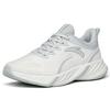 Anta Running Collection Mesh Lightweight Cushioning Low Top Running Shoes Women's White Gray 122145523-3