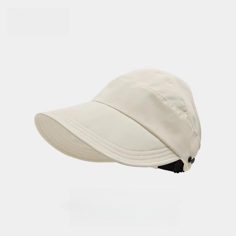 

Empty RoofQuick Dry Hat Summer Empty Cap Women s Upgrade Can Hang Mask Outdoor Visor Thin Quick Dry Sunscreen Hat белый