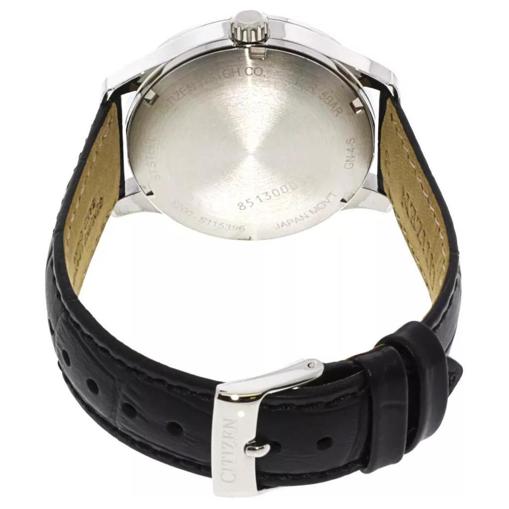 Citizen Klasyczny mechanizm mechaniczny Pasek ze skóry bydlęcej Zegarek Męskie Zegarki Biała Tarcza NH8350-08A