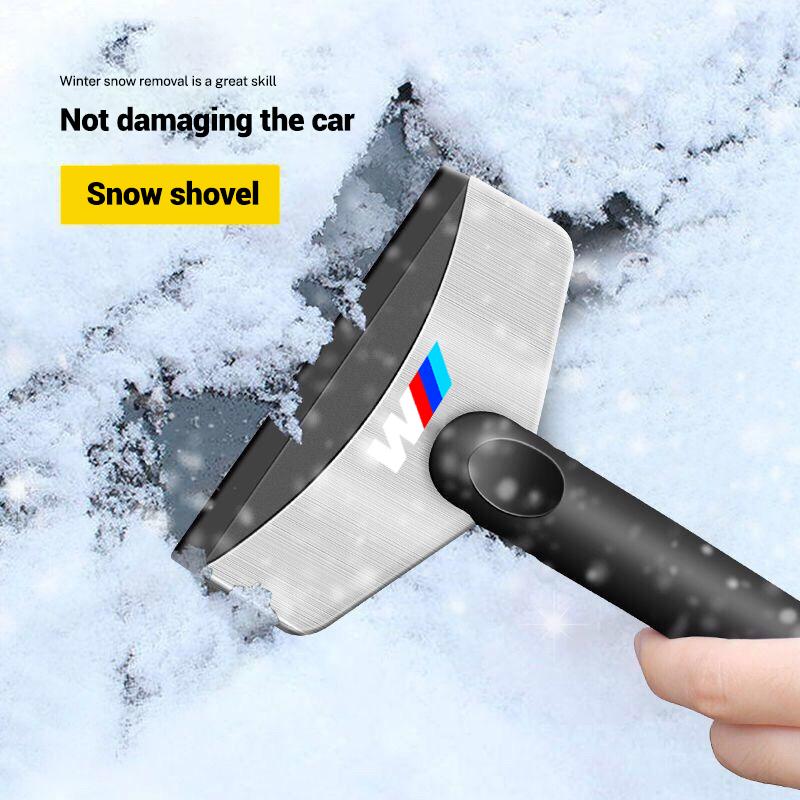 BBYX8 New 2025 Car Snow Shovel Ice Shovel Window Cleaning Tool Wash Microfiber Drying Towel For BMW E46 E90 E60 F10 E39 F30 E36 F20 E8