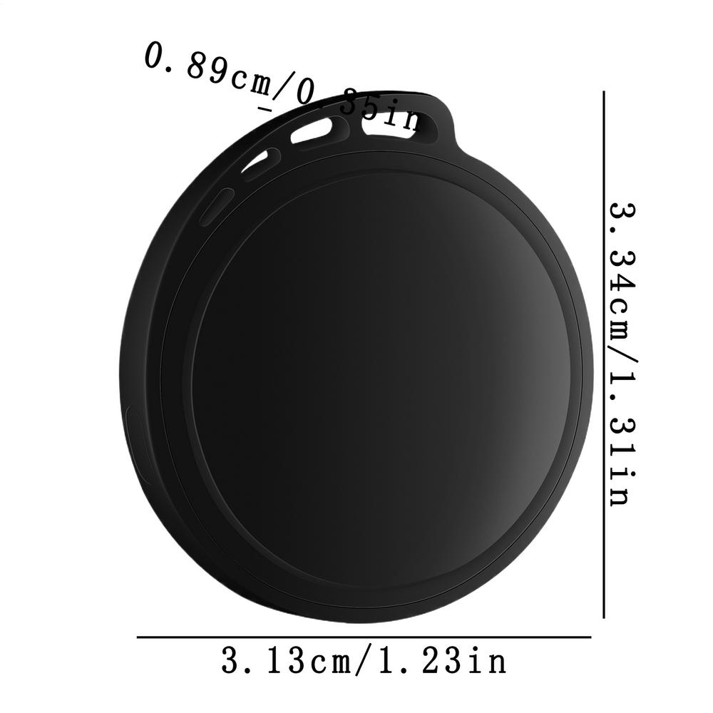 

Mini GPS Tracker Air Tag Child Pet Bike Bag Loss Finder Tag For IOS System FindMy APP Air Tag Universal For Androiduser чорний