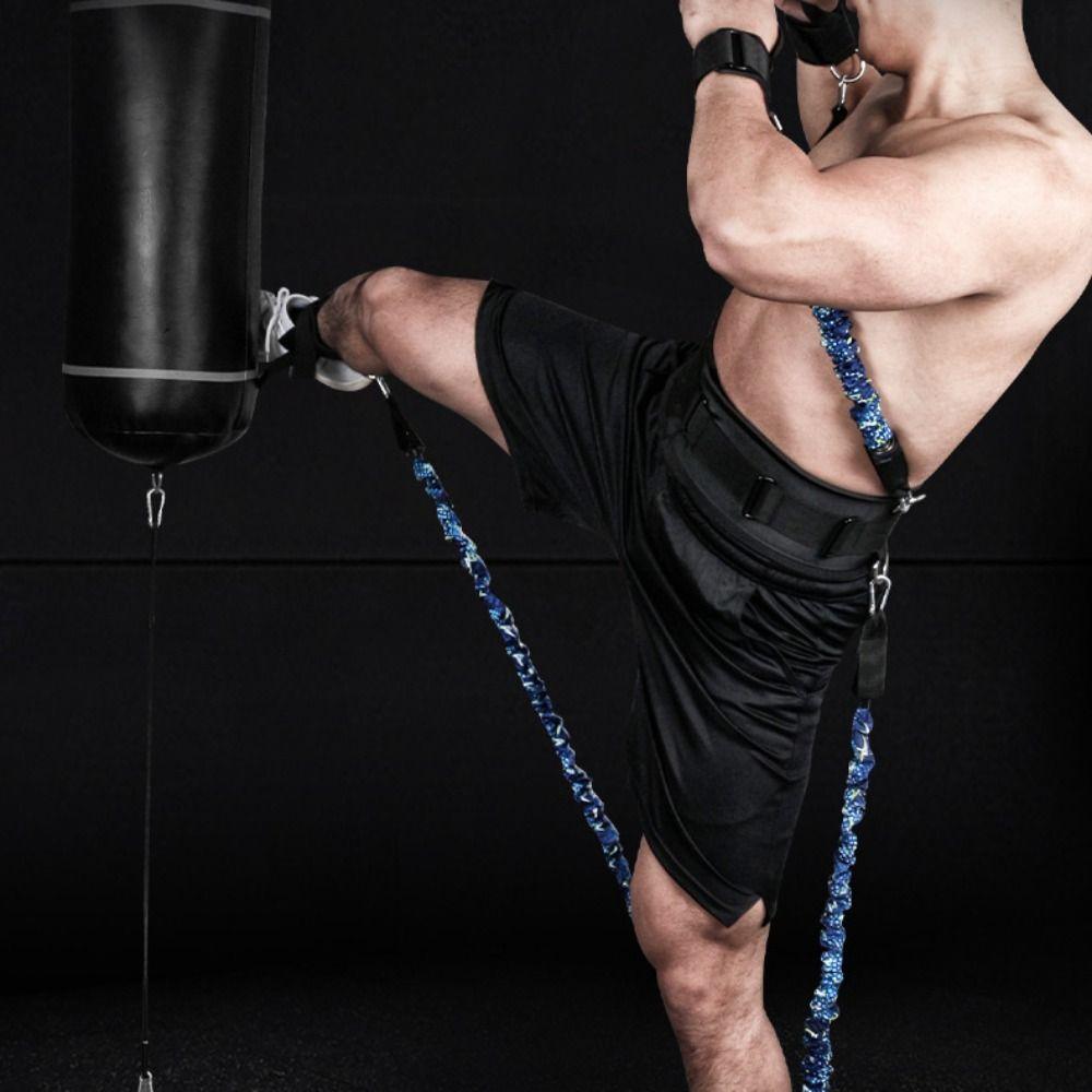 Elastic Rubber Resistance Bands Stretching Strap Workout Expander  Body Building