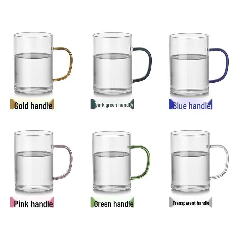 Transparent High Borosilicate Glass Tumbler Set of 6