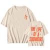 Hoge Kwaliteit Katoen The Life of A Showgirl T-shirts Nieuw Album 2025 T-shirts TS Cadeau voor Fan Kleding Zomer Mode Unisex Dames Top