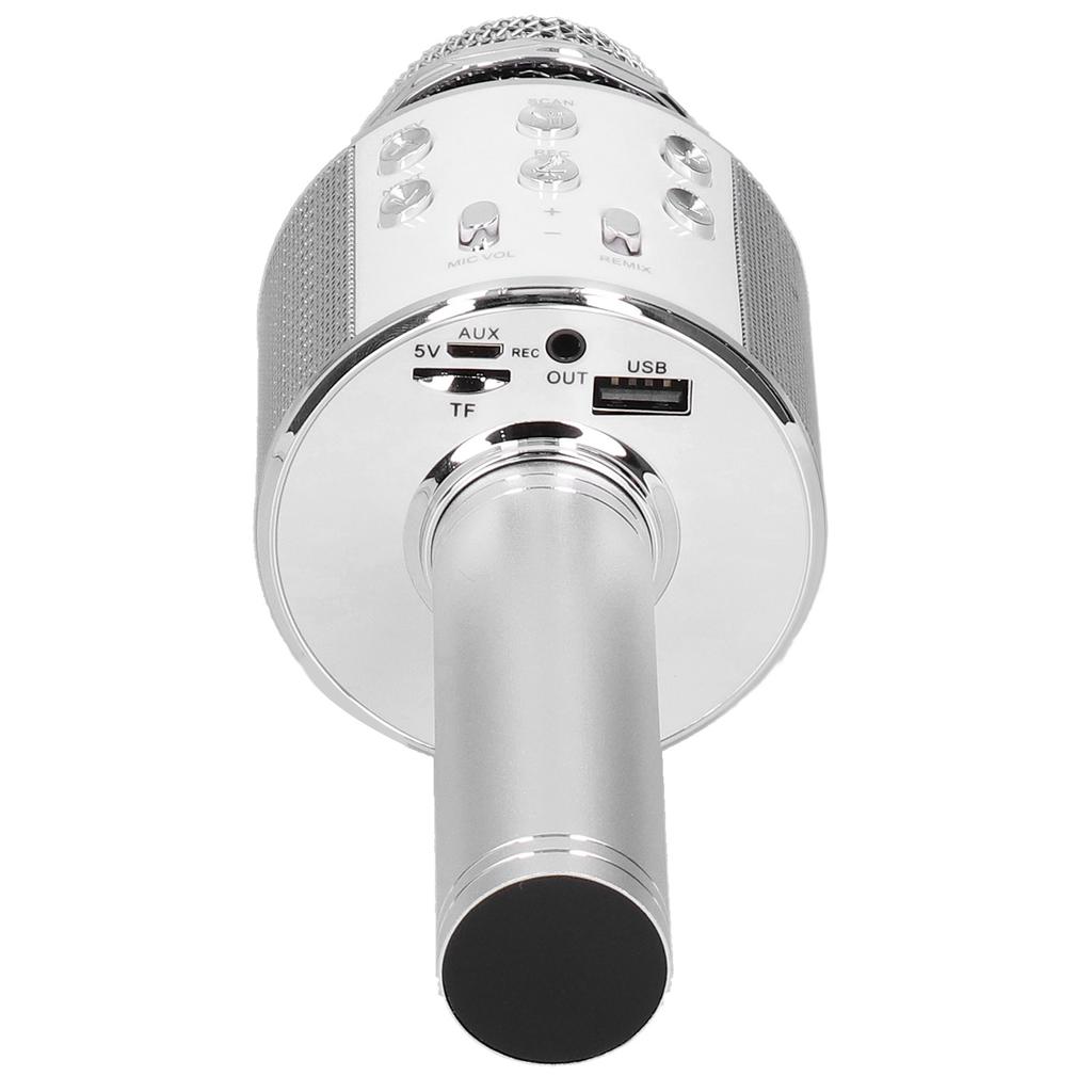 Wireless Microphone Bluetooth Recording Handheld Portable for Party Wedding Meeting