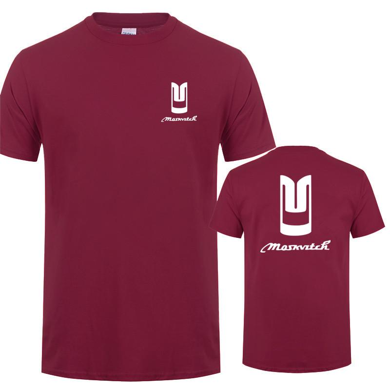 Moskvich T Shirt Summer Unisex Short Sleeve Cotton Tshirts Unisex Tops Tee Lh491