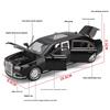 1:24 Aurus Motors Aurus Senat Russia Limousine Alloy Metal Diecast Model Car Sound & Light Classic Collectible Ornaments Gifts