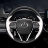 Custom Hand-Stitched Steering Wheel Cover for Toyota Camry, Corolla, RAV4, and Wildlander