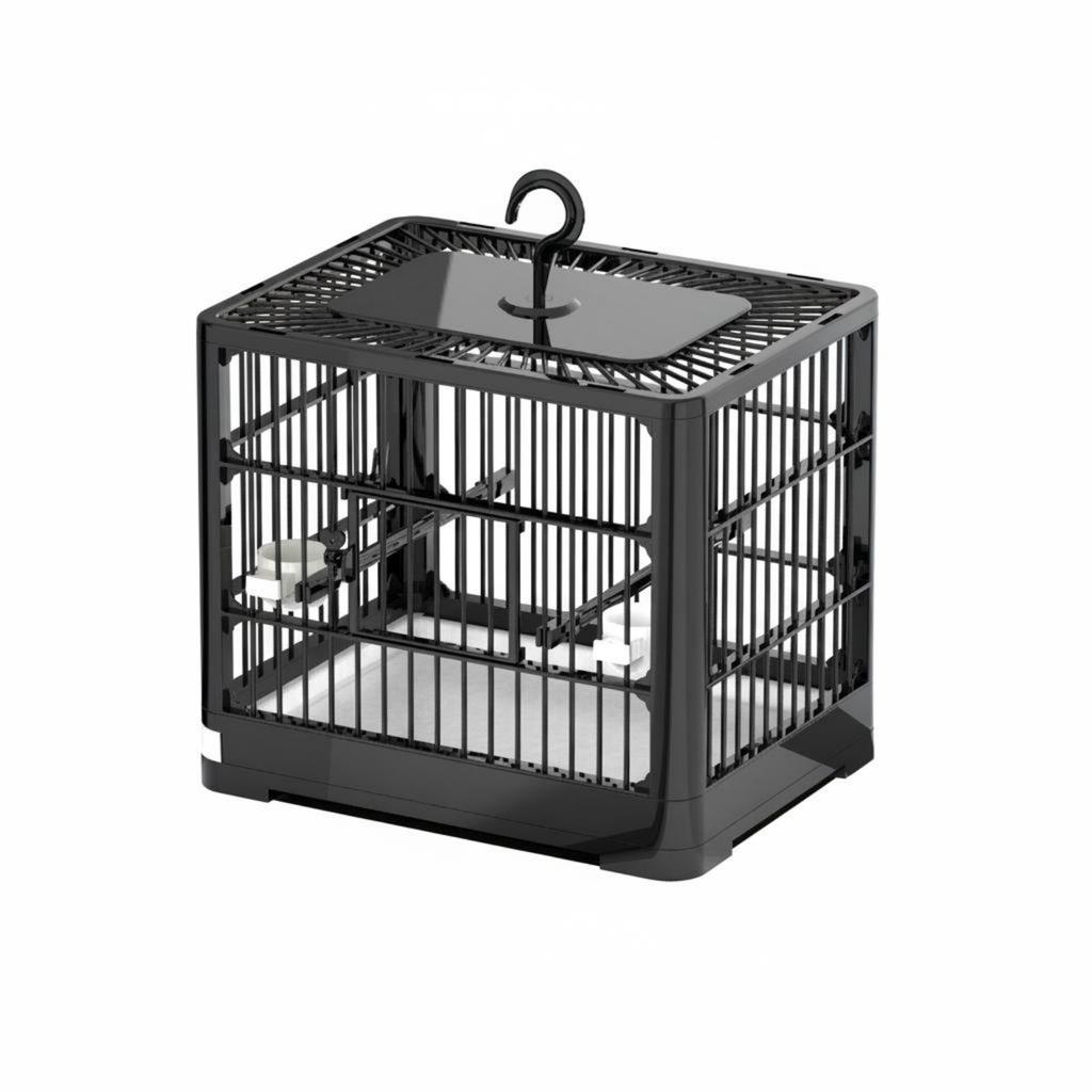 Parakeet Enclosure Easy to Clean Small Avian Enclosure Portable Avian Carrier Includes Accessories Portable Finch Carrier Sturdy
