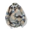 Retro Ethnisch Langärmliges Hemd Herren Street Locker Mode Jacke